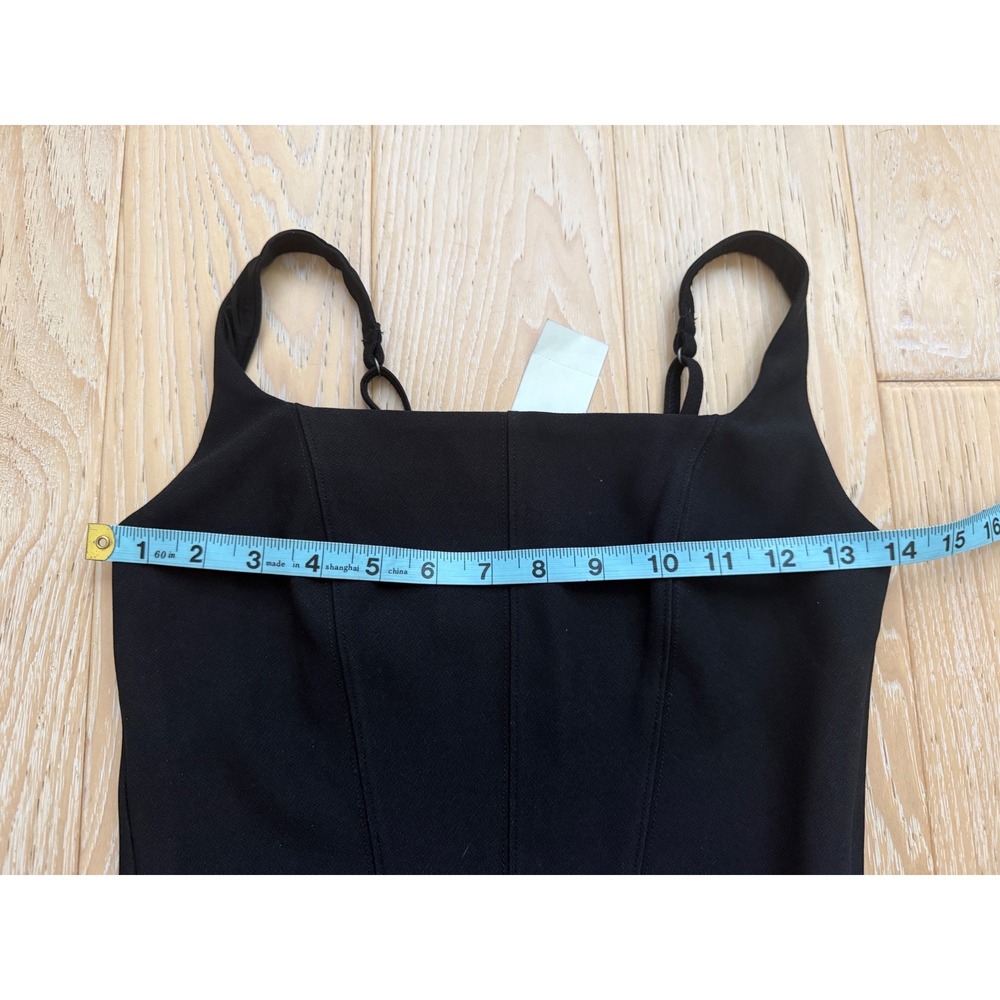 ABERCROMBIE & FITCH Women Corset Top Goth‎ Minimalist Regencycore Small - Picture 7 of 9